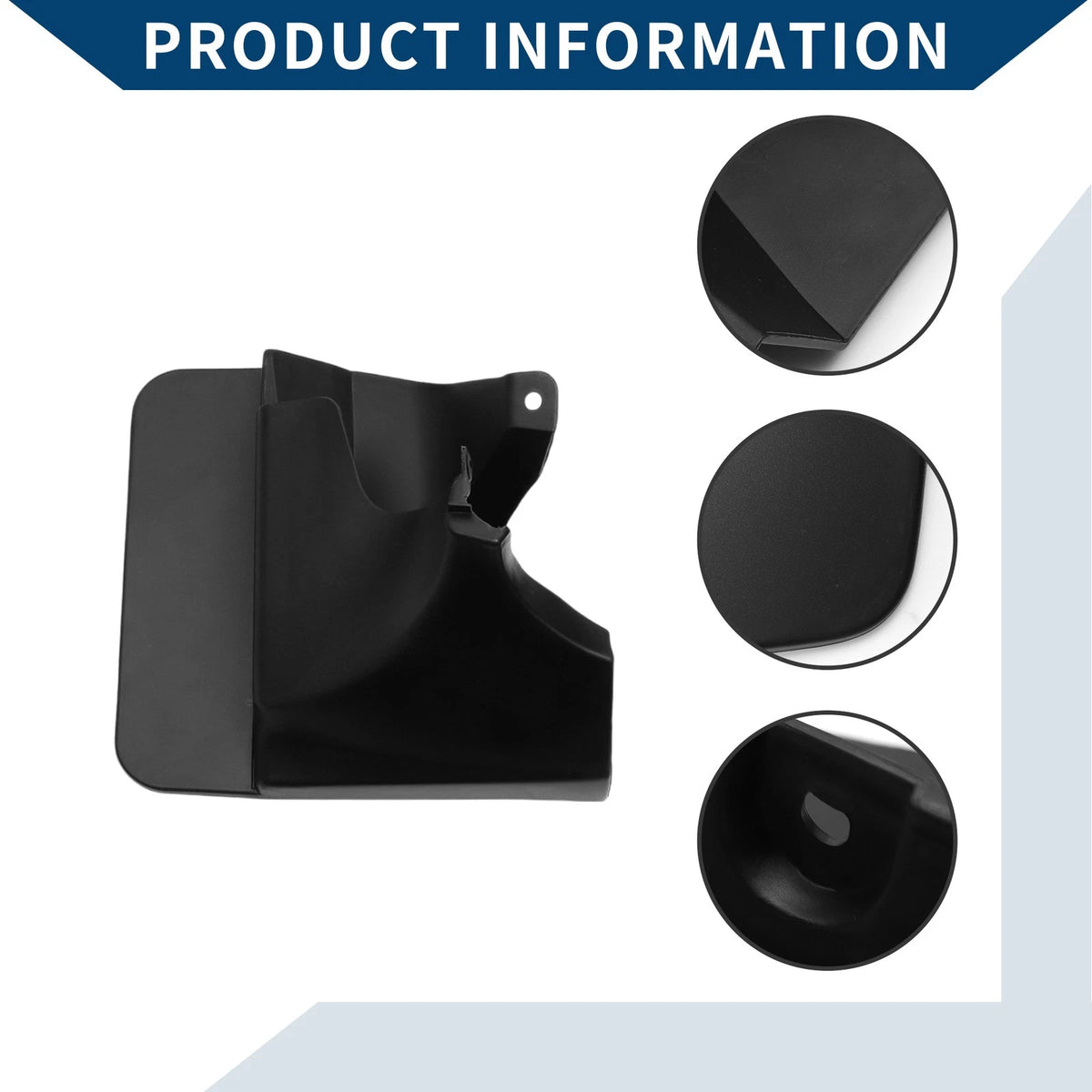 Mud Flaps Splash Guards Set for Toyota Land Cruiser FJ120 Prado (2003-2009)