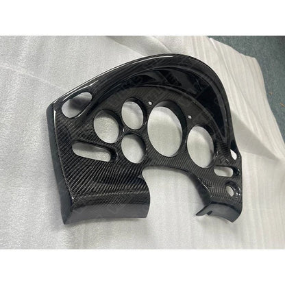 LHD Carbon Fiber Speedometer Cluster Hood Replace for Mazda RX-7 FD3S