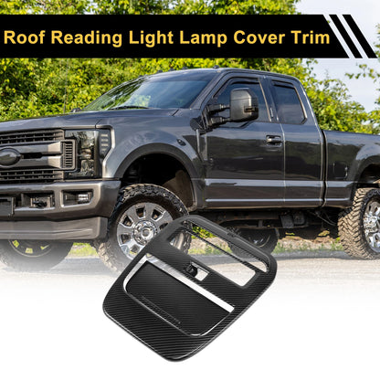 Set of 2 Car Inner Front Reading Light Lamp Panel Covers for Ford F-150 (2021-2024)