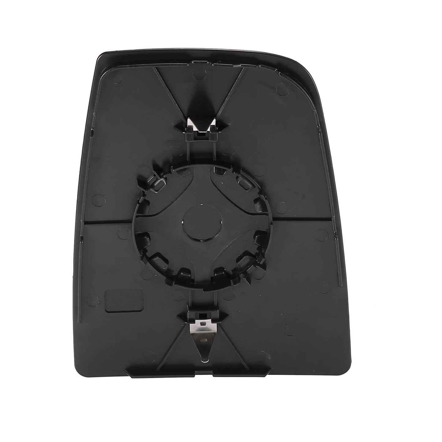 Left Driver Side Mirror Glass with Backing Plate for Ford Transit (2015-2020)