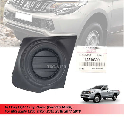 Fog Light Lamp Cover for Mitsubishi L200 Triton (2015-2018)