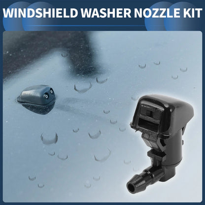 Front Windshield Washer Nozzles 2 x for Ford Edge (2015-2023)