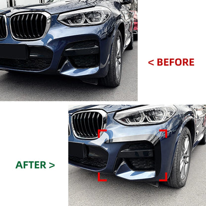 Front Bumper Side Air Vent Trim for BMW X3 X4 G01 G02 (2018-2021)