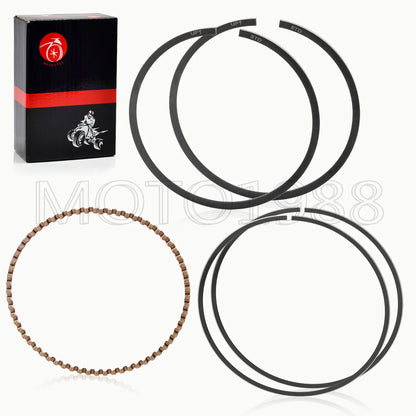 0.25mm O.S Piston Ring Gasket Seal for Yamaha Golf Cart Engine
