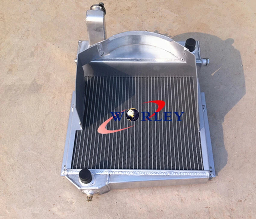Aluminum Radiator + Fan for Austin Healey Sprite, MG Midget (1958-1979)