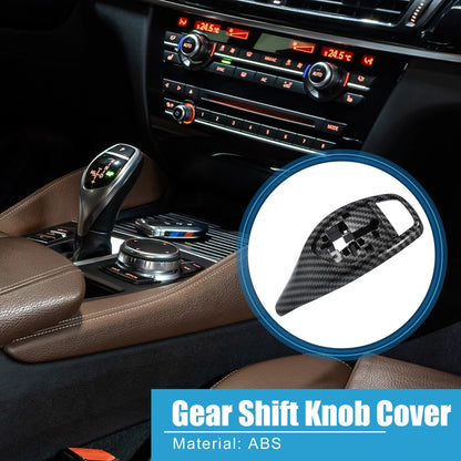 Gear Shift Lever Cover for BMW 1 2 3 4 5 6 7 Series X3 X4 Carbon Fiber (2006-2023)