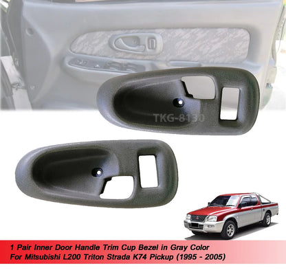 Inner Door Handle Cup Bezel for Mitsubishi L200 Triton (1995-2005)