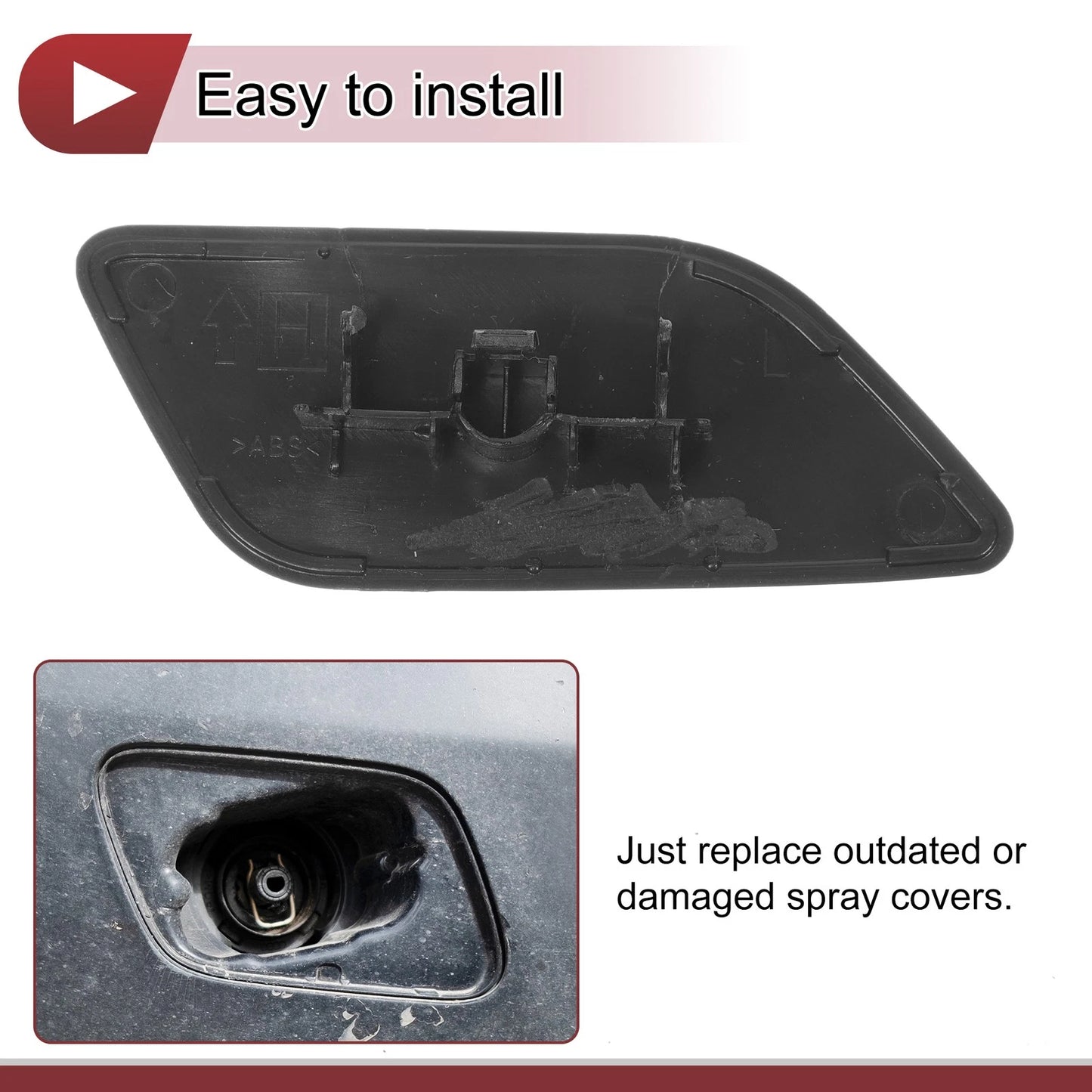 Front Left Washer Nozzle Cover for Subaru Forester (2022-2024)