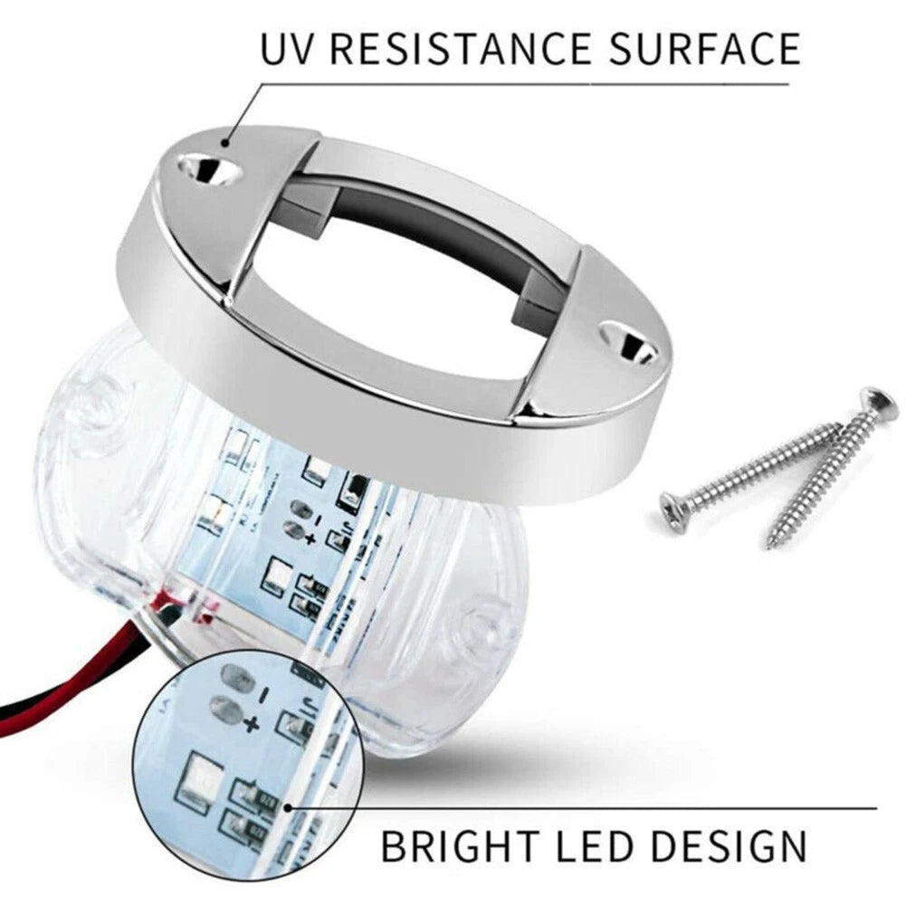 LED Stern Lights 3-Inch Cockpit Light for Marine