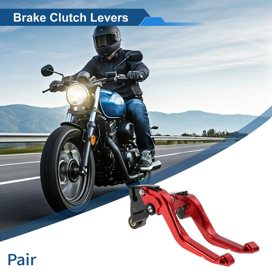 1 Pair Short Brake Clutch Levers for Kawasaki Ninja ZX-10R (2015–2024)