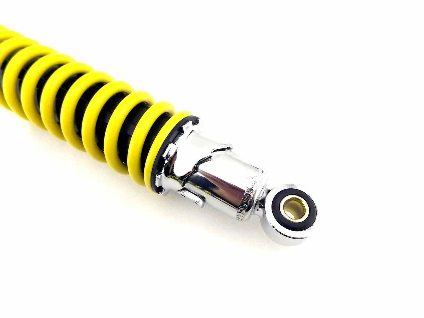 400mm Yellow/Chrome Rear Shock Absorbers for Suzuki PE250