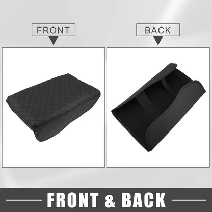 Center Console Armrest Seat Box Cover for Dodge Ram 1500 2500 3500 Black