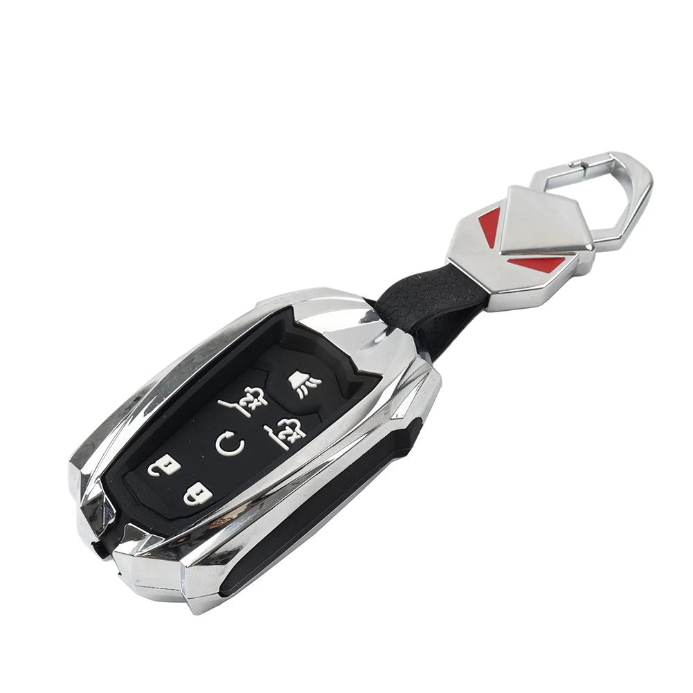 Remote Key Fob Shell Case Cover for GMC Yukon, Chevy Tahoe, Suburban, Silverado