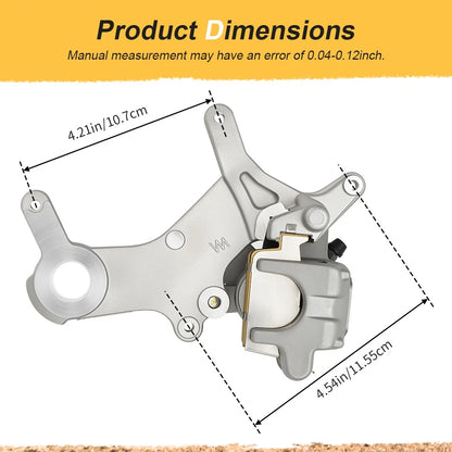 Rear Brake Caliper w/pads for Honda CR125R CR250R (1997–1999)