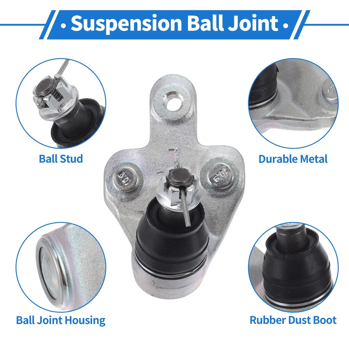 Front Lower Ball Joints for Toyota Sienna (2011-2020)