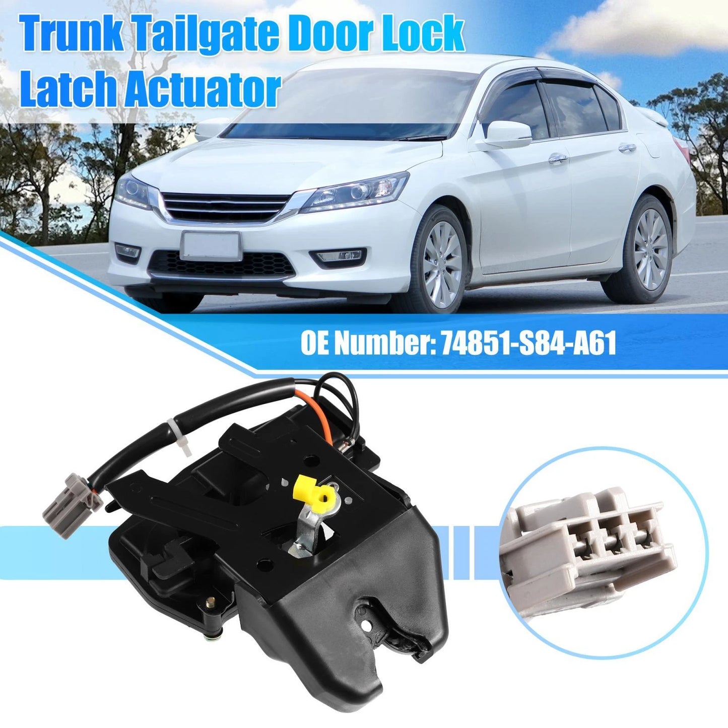 Tailgate Door Latch Lock Actuator Motor for Honda Accord (1998-2002)