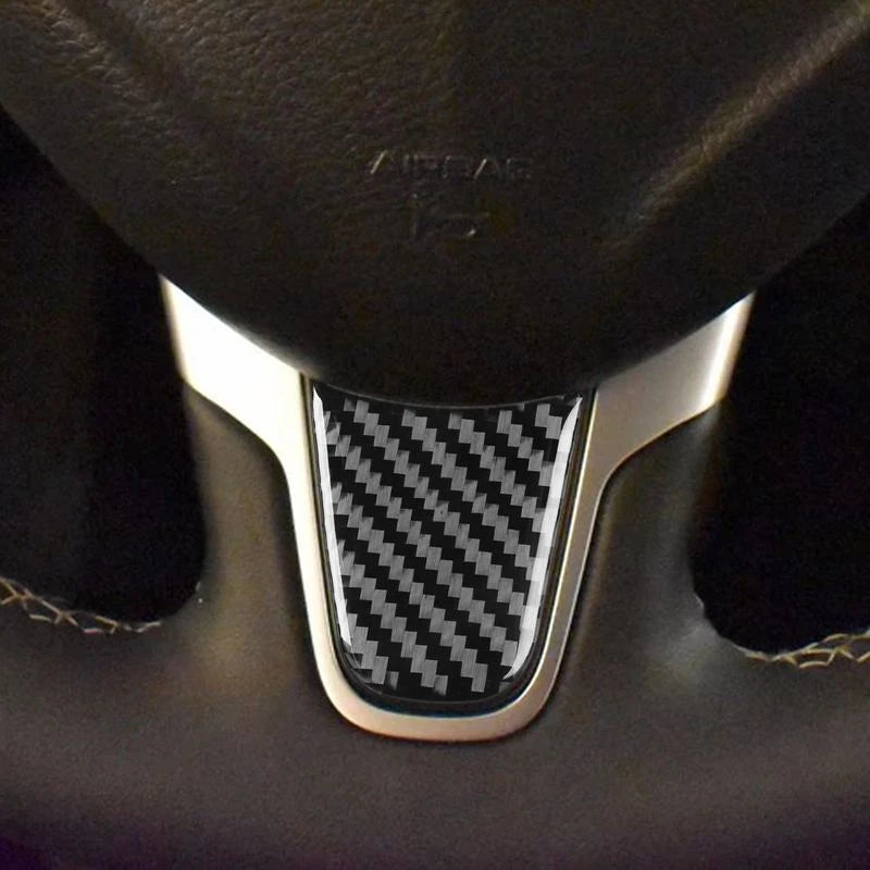 Real Carbon Fiber Steering Wheel Lower Cover Trim for Chrysler 300 2011-2023