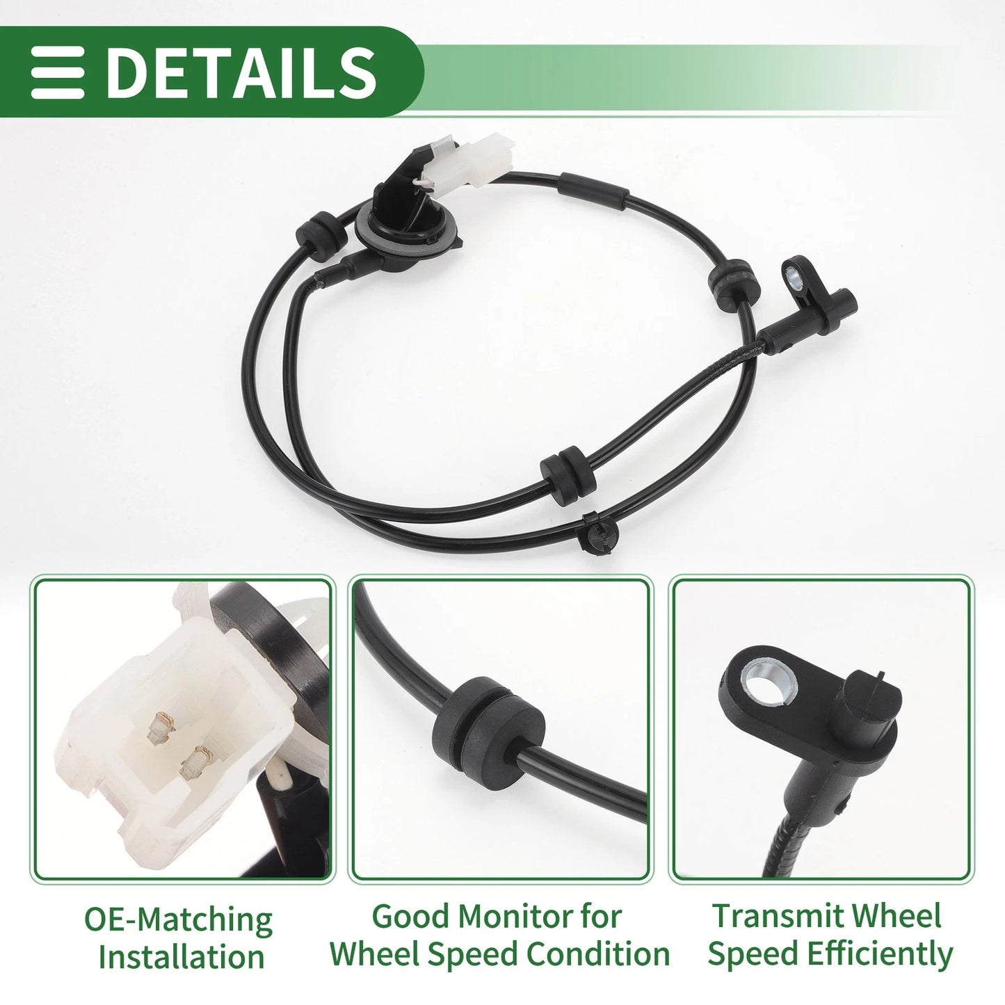 ABS Wheel Speed Sensor for Mazda 2 (Rear Left & Right)