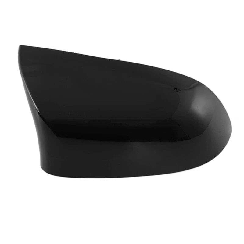 2 x Side Mirror Cover Caps Overlay Glossy Black for BMW F85 X5M F86 X6M (2015-2018)
