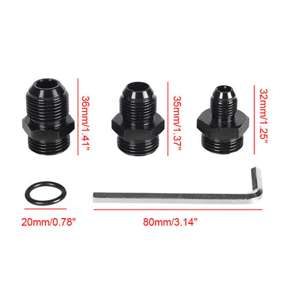100 Micron Fuel Filter Bracket Adapter for Universal 6AN 8AN 10AN