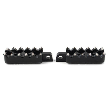Black CNC Foot Pegs for Harley Dyna Wide Glide FXDWG FXDB FXDL FXDF (2006-2017)