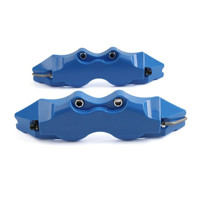 Blue Universal Medium 3D Style Car Auto Disc Brake Caliper Covers Set