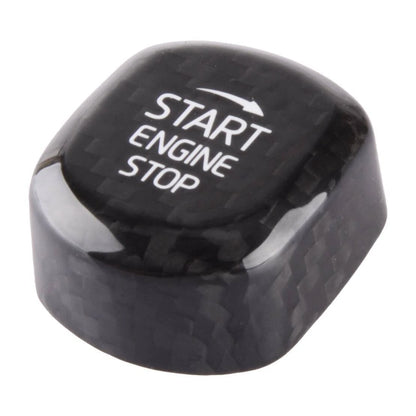 Carbon Fiber Engine Start Stop Button Cover Trim for Volvo S60 (2011-2018)