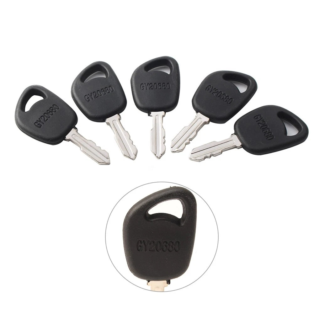 5 x GY20680 Ignition Keys for John Deere Lawn Mower Tractor (AM131946, AM135345)