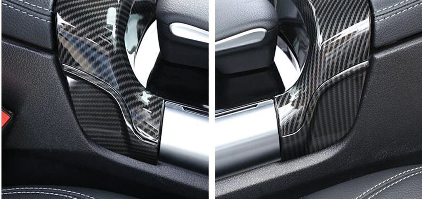 3 x Black Center Console Armrest Switch Covers for Benz GLB X247 (2019-2021)