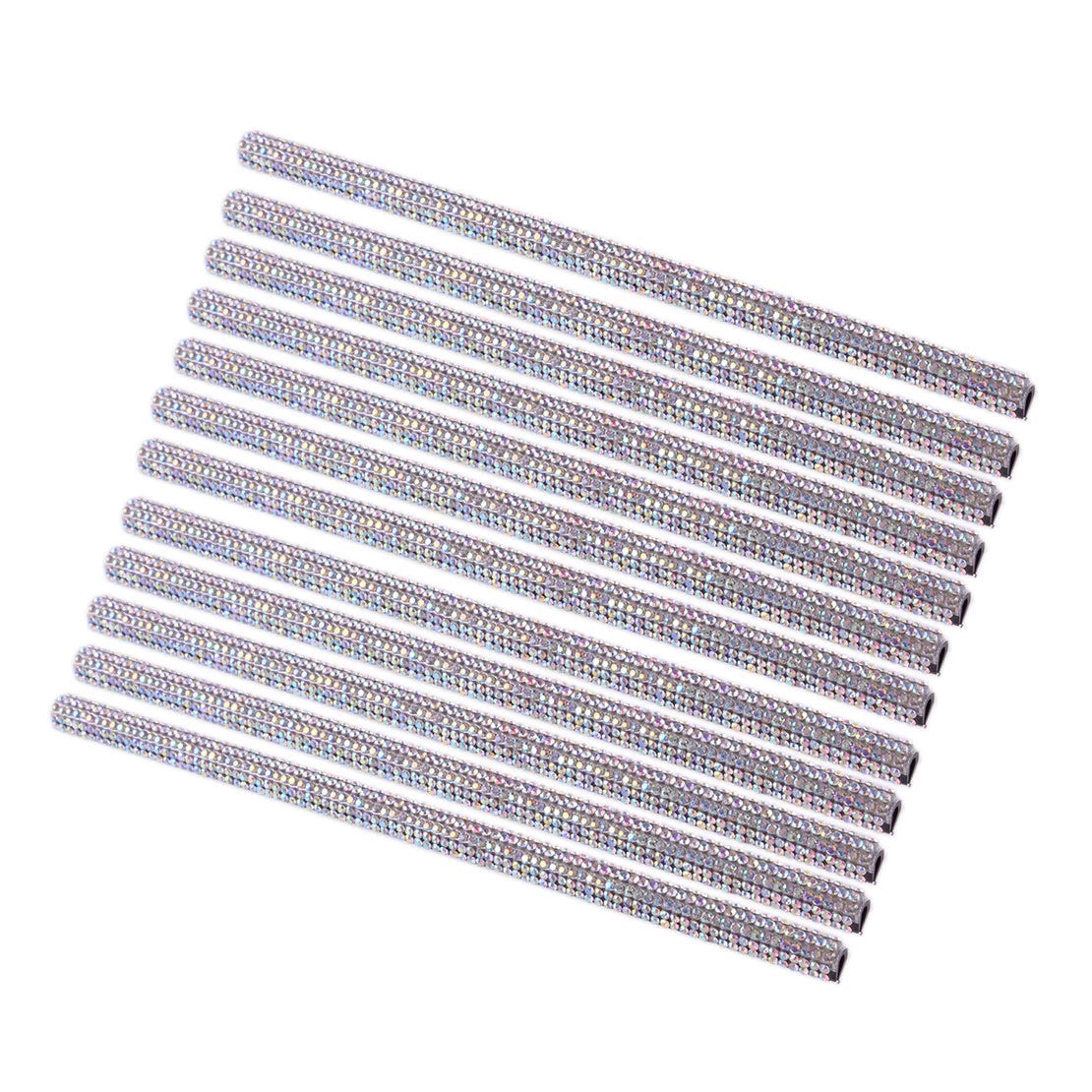 10x Rhinestone Car Vent Decoration Strip for Universal Vehicles