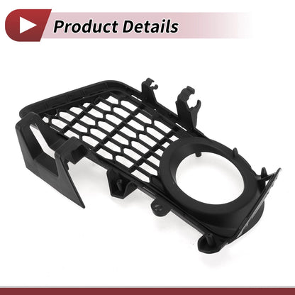 1 Pc Front Left Fog Light Grill for BMW 3 Series Black