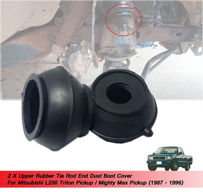 Rubber Tie Rod End Dust Boot Cover for Mitsubishi L200 Triton (1987-1996)