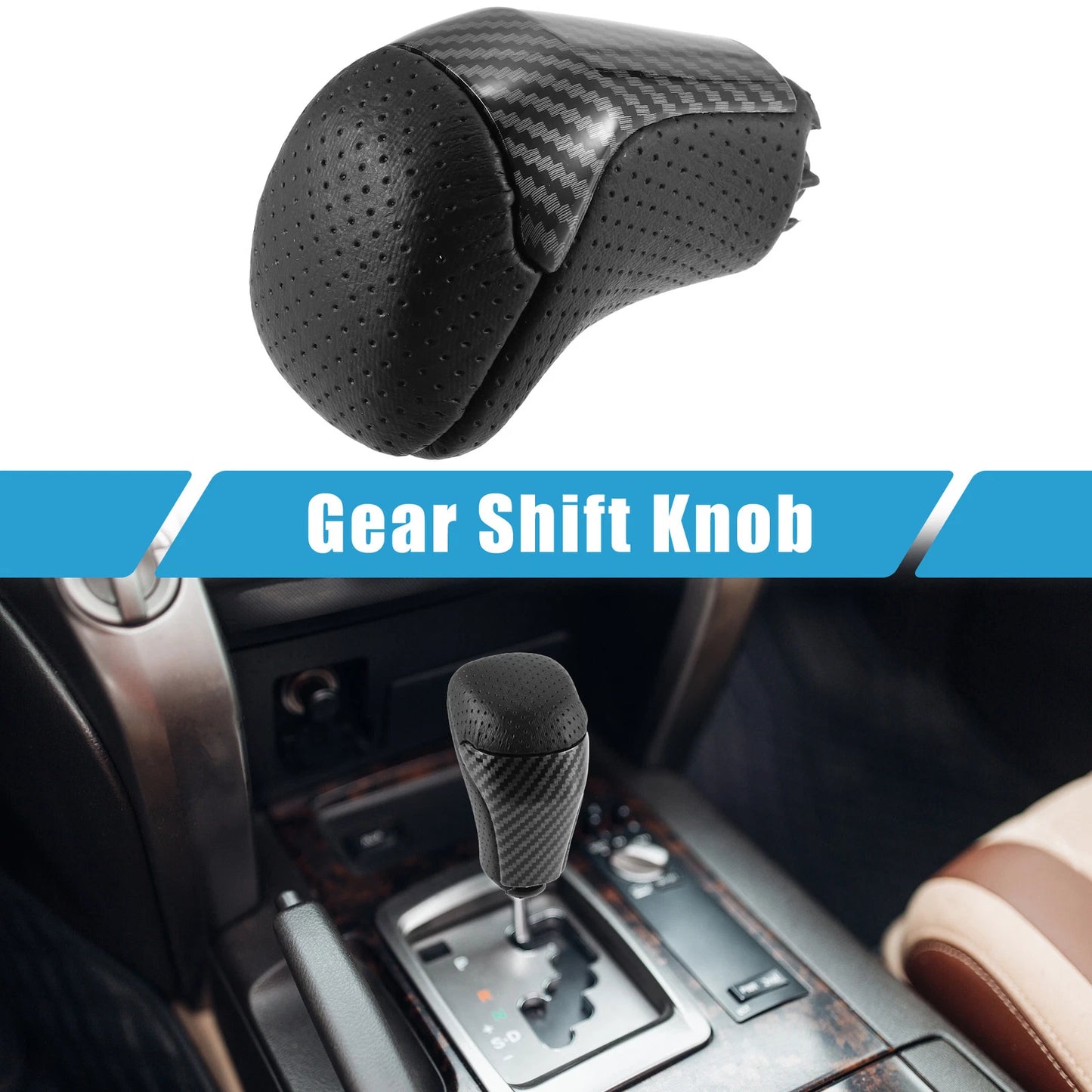 Automatic Gear Shift Knob for Toyota Tacoma (2016-2021) Black