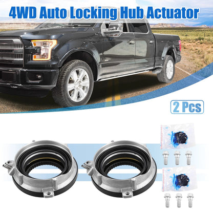 2 x 4WD Locking Hub Actuator for Ford F150, Expedition, Lincoln Navigator
