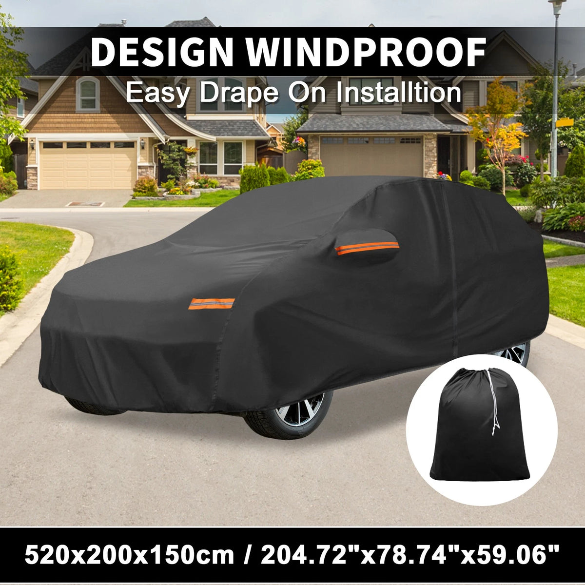 Waterproof 210D-PU Car Cover for Mazda CX-90 (2024-2024)