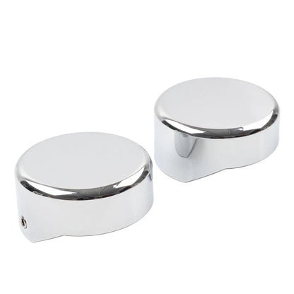 Chrome Upper Fork End Caps for Harley Softail Breakout FXBR FXBRS (2018-2023)