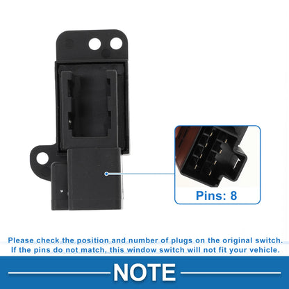 Front Power Window Switch for Dodge Grand Caravan Chrysler OEM Replacement