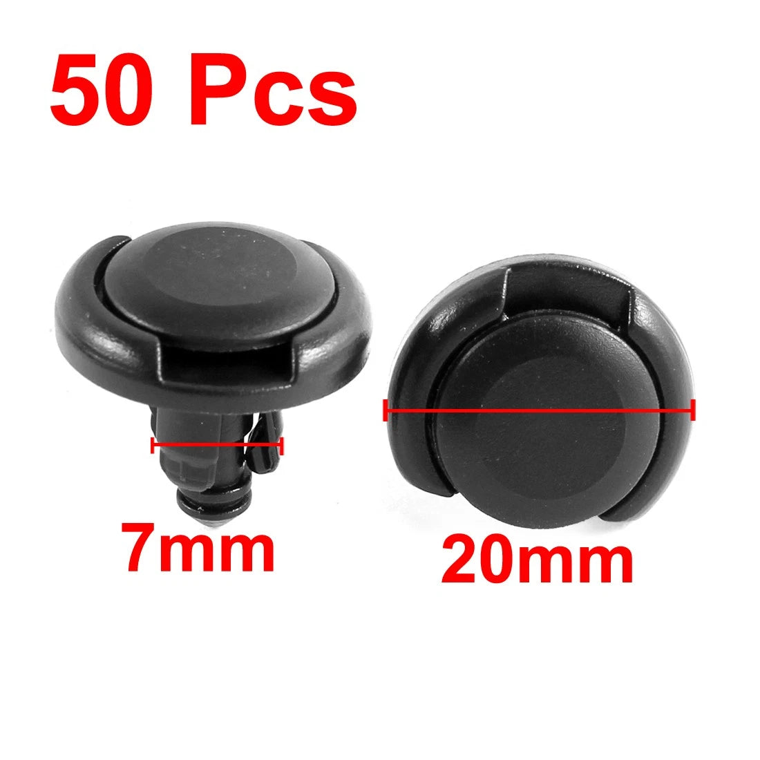 50 x Mudguard Liner Fastener Clips 7mm for Toyota
