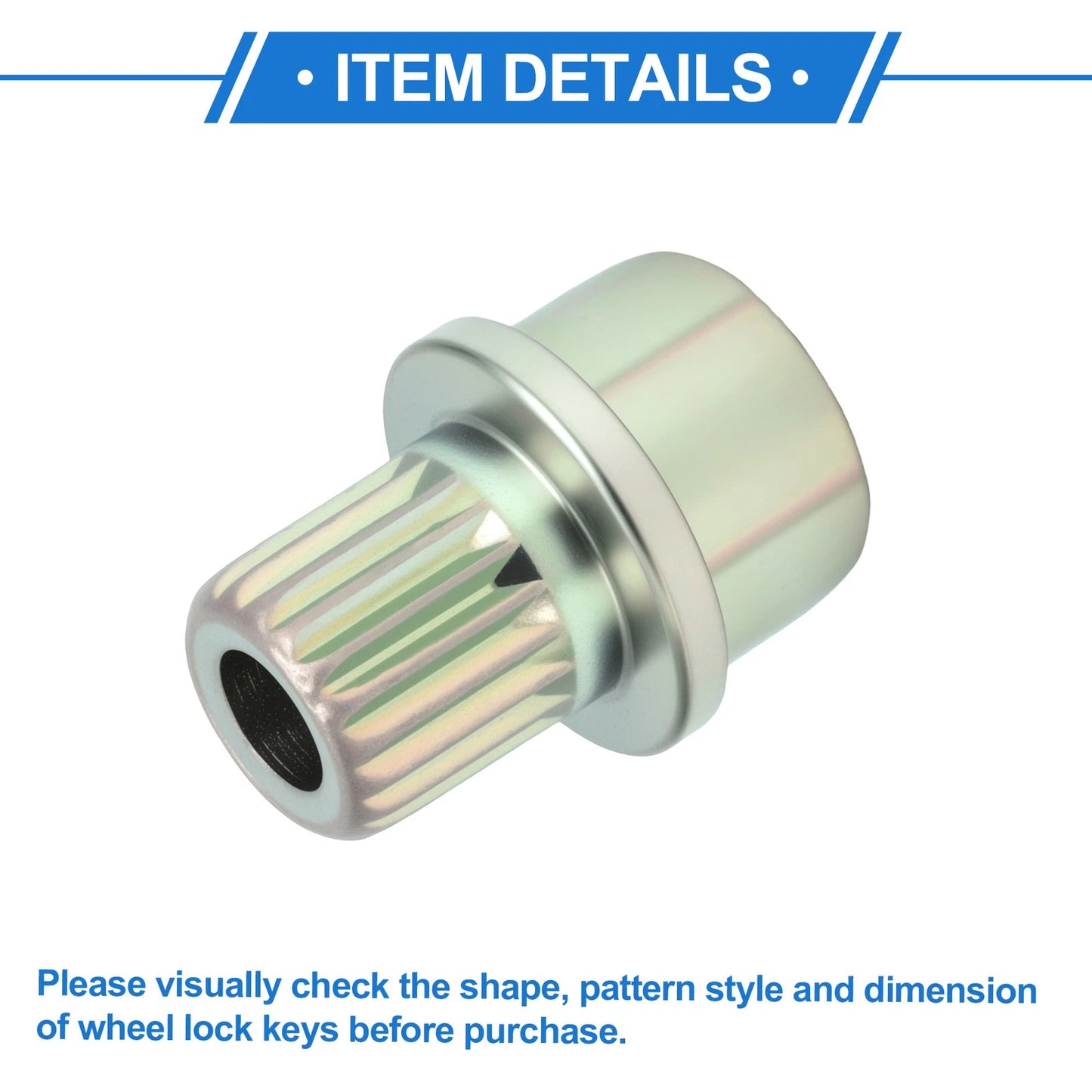 36/20PT Wheel Lock Lug Nut for BMW Anti Theft Removal Key Socket Adapter