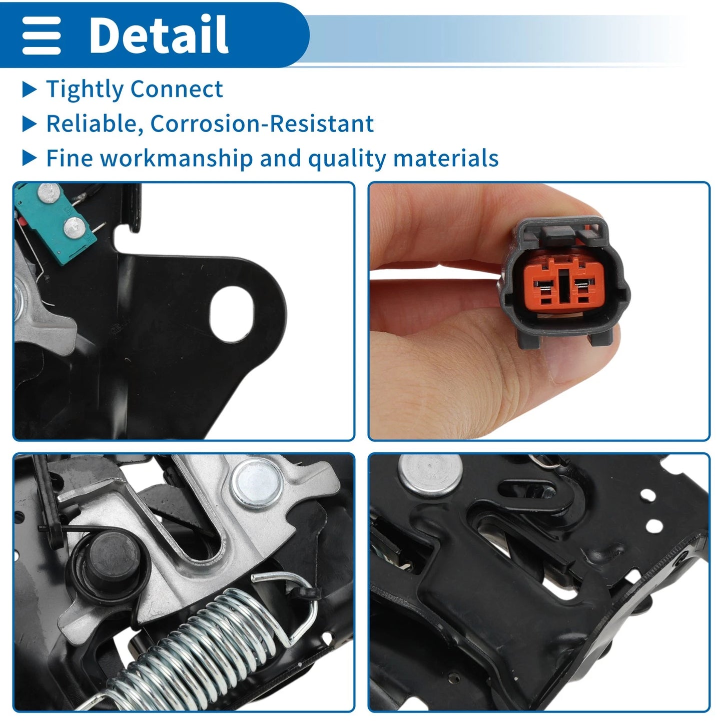 Hood Latch Assembly for Mazda 3 (2014-2018)