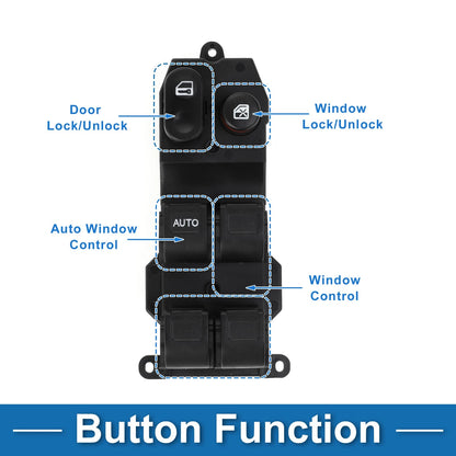 Power Window Switch for Honda Jazz Fit (2009-2014)