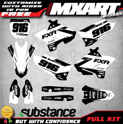 Graphics for YZ 125 250 BURN STYLE (2015-2021)