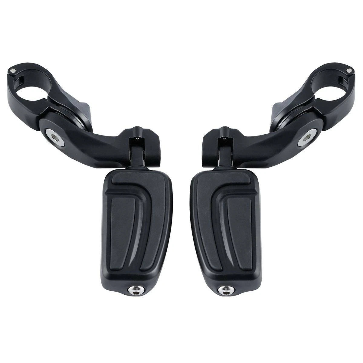 Matte Black 1 1/4'' 32mm Short Highway Bar Pegs Footpeg Pedal