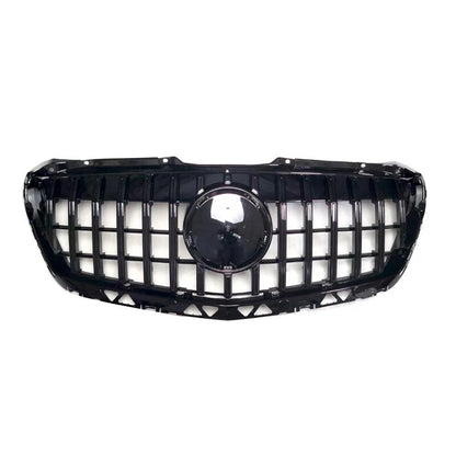 Black Front Bumper Grille Grill for Benz Sprinter W906 LCI 2014-2018