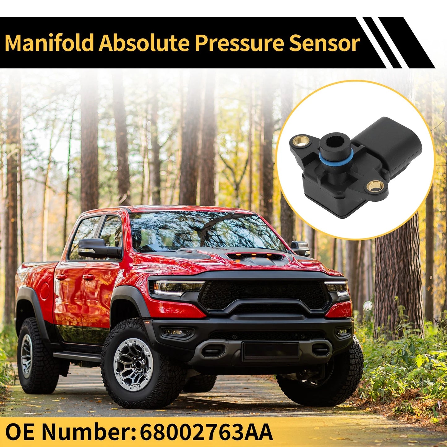 Manifold Absolute Pressure Sensor for Jeep TJ (2003)