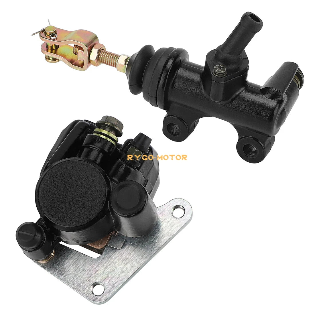 Front Brake Caliper & Rear Brake Master Cylinder Set for Honda ATC250R ATC200X