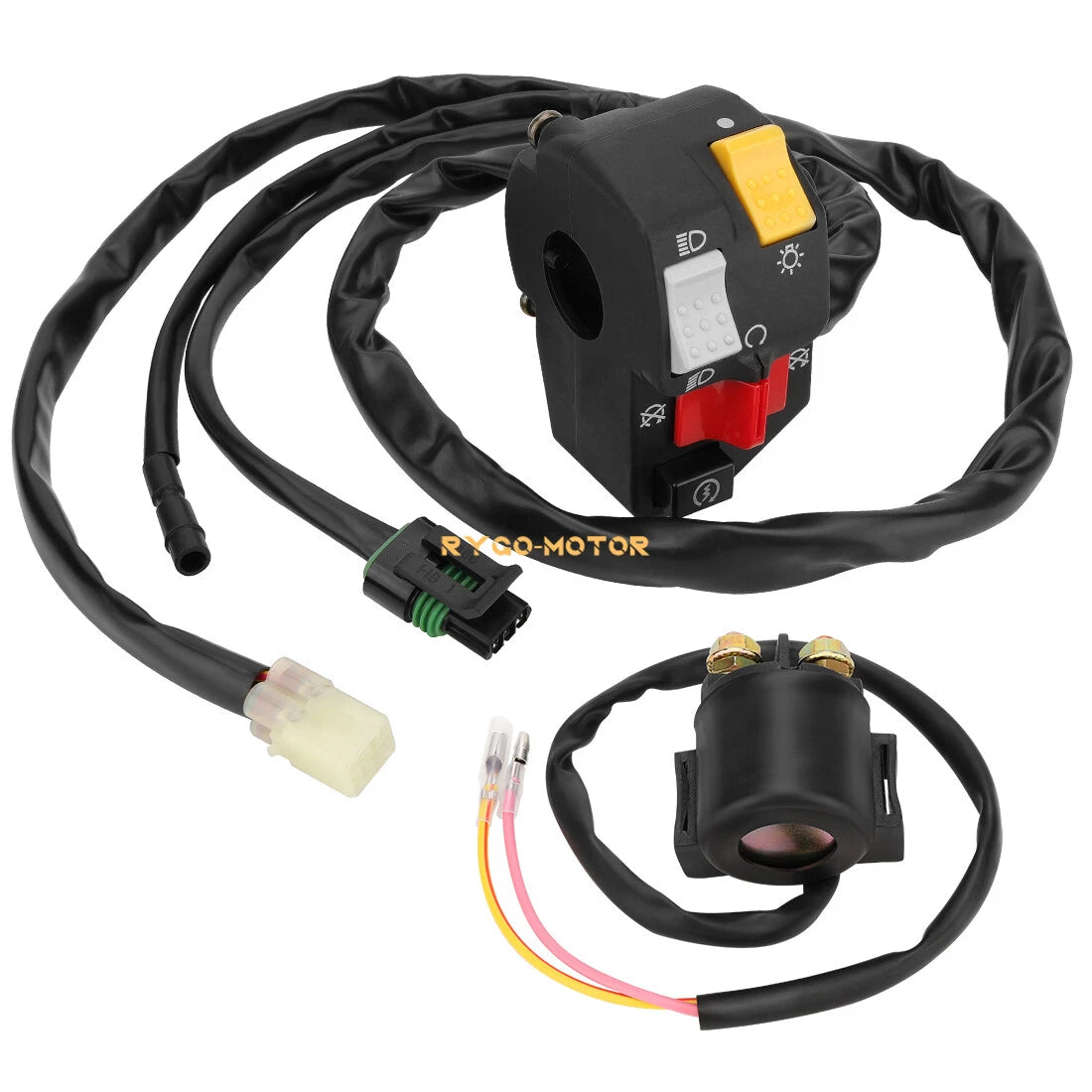 Handlebar & Starter Relay Switch for Honda Sportrax 250 TRX250EX (2001–2005)