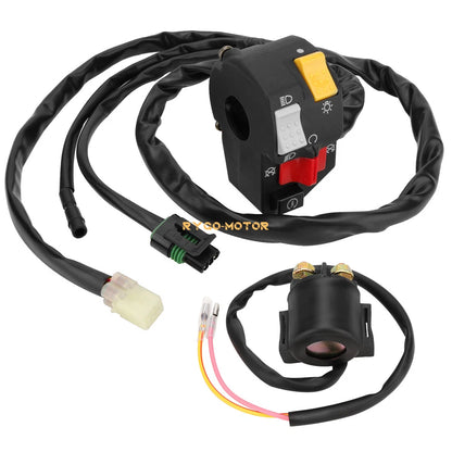 Handlebar & Starter Relay Switch for Honda Sportrax 250 TRX250EX (2001–2005)