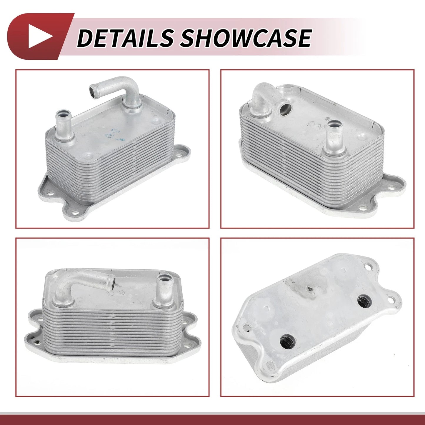 Engine Oil Cooler for Volvo XC60 (2008-2017) 1 Pcs