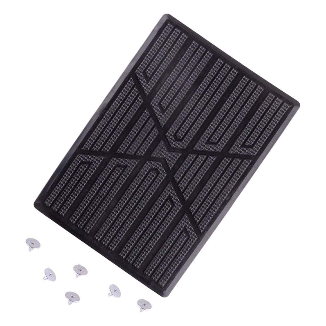 Car Floor Carpet Pad Heel Mat Pedal Patch Cover 25x16cm